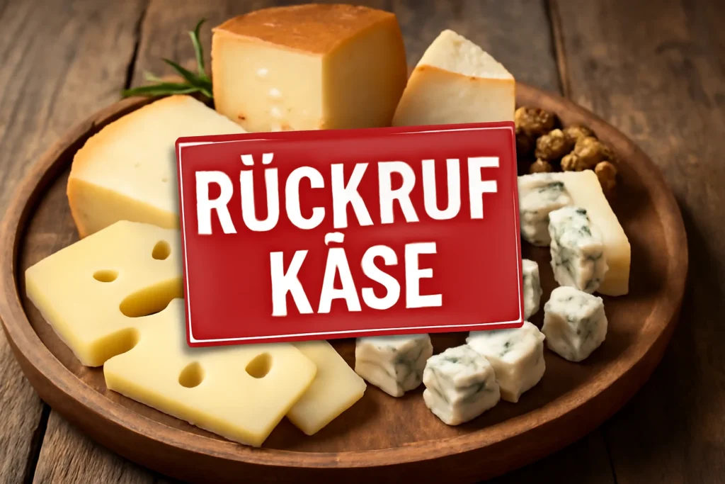rückruf käse
