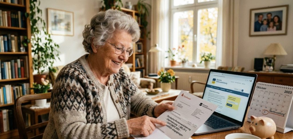 Rentenzahlung im Oktober