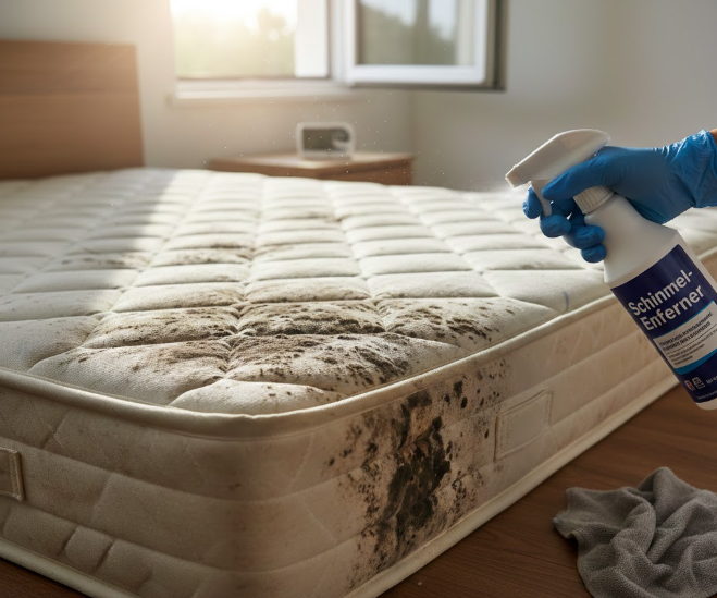 matratze stockflecken