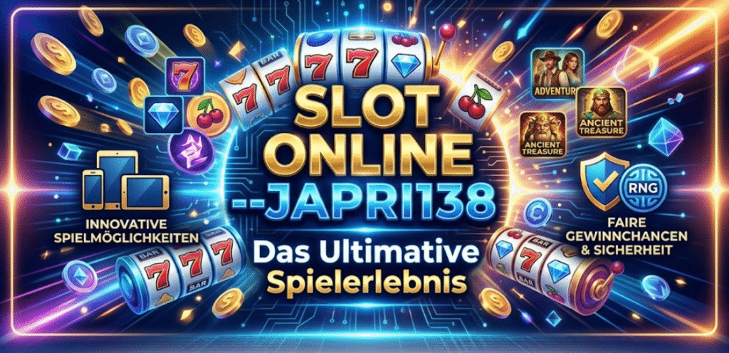 Slot Online –japri138: Das Ultimative Spielerlebnis slot online --japri138